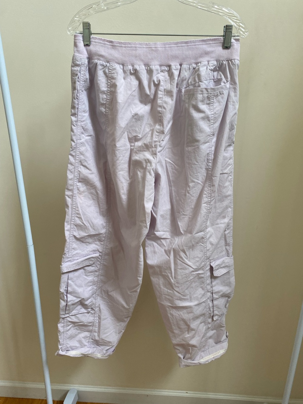 Free People Movement FP Movement Mesmerize Me cargo pants lilac Sz L - Picture 3 of 11